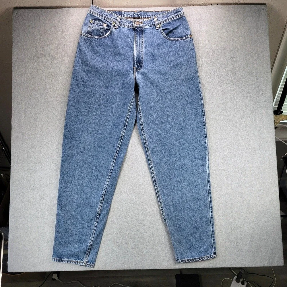 Levi's 560 Loose Fit Tapered Leg Jeans Mens 38x34‎ Blue Vintage Made in USA 90s